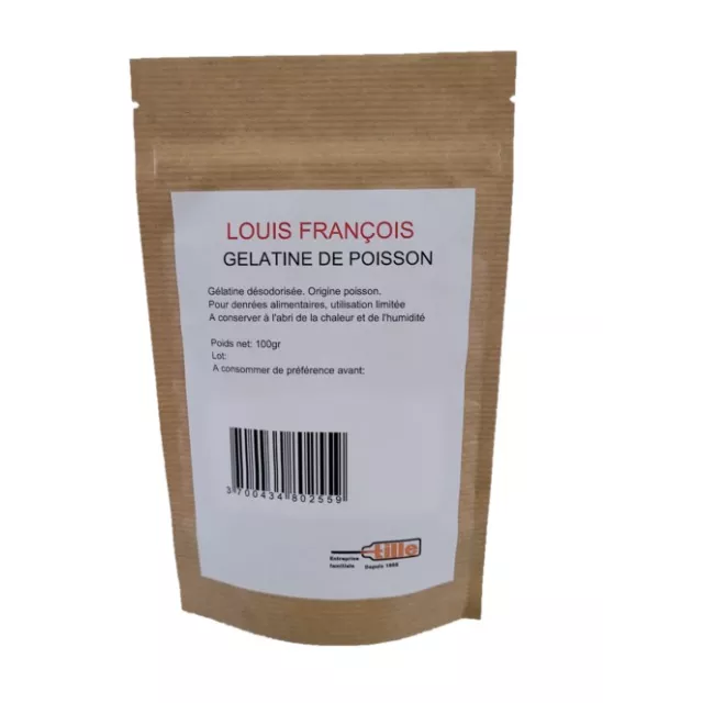 Louis François - Gélatine Poisson 100gr