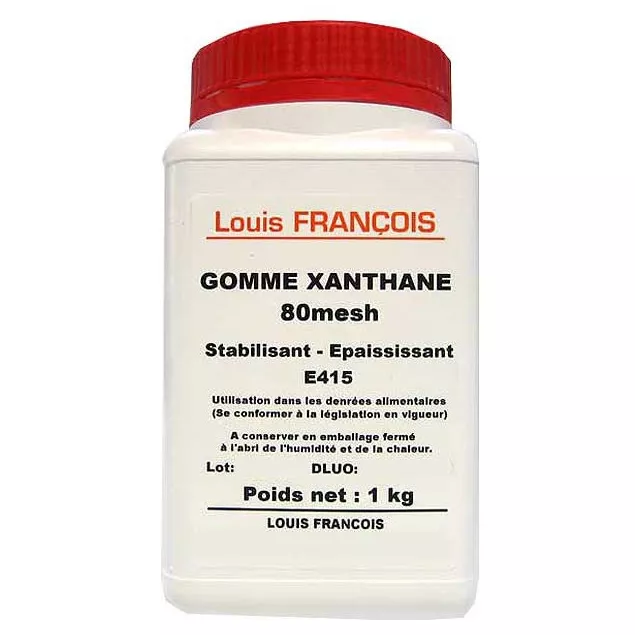 Louis François - Xanthane Gomme 80 Mesh - Boîte de 1 KG